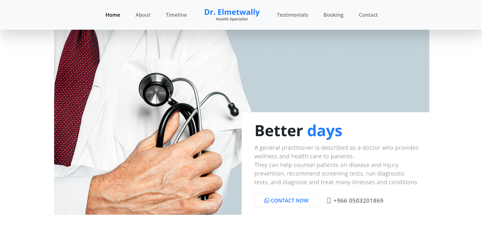 Doctor Portfolio